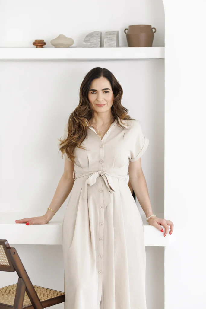 üzleti portré budapesti vállalkozónőről természetes fényben